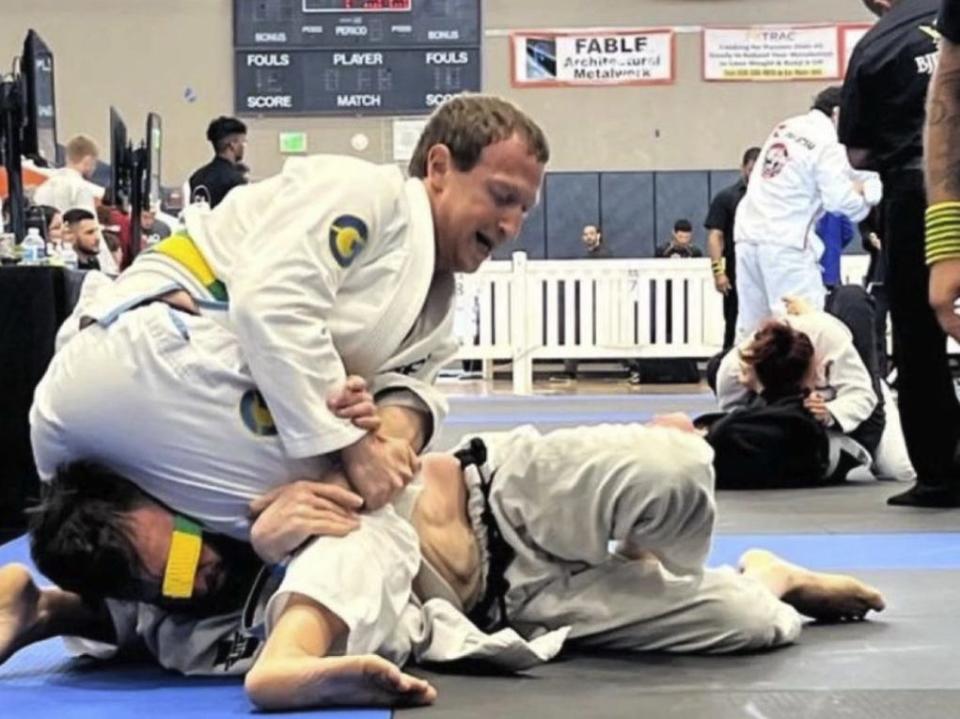 Mark Zuckerberg participates in jiu-jitsu tournaments and Bill Gates has played tennis against Jeff Bezos.