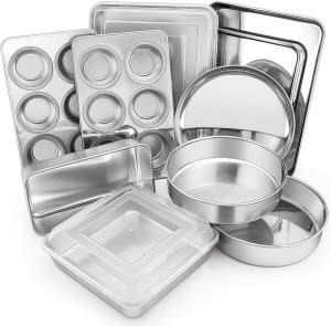 E-Far Stainless Steel Bakeware set