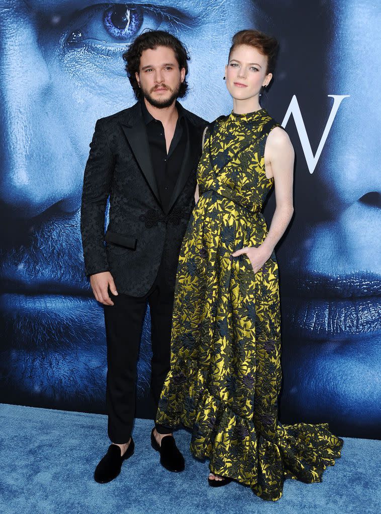 Kit Harington and Rose Leslie