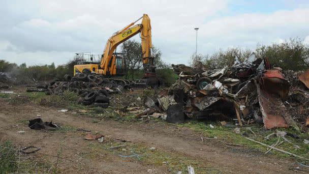 PHOTO: The scrapyard in St. Osyth, U.K., where a body was found in April 2019. Officers investigating recently identified the man as William 'Bill' Long.<p>(Essex Police (U.K.))