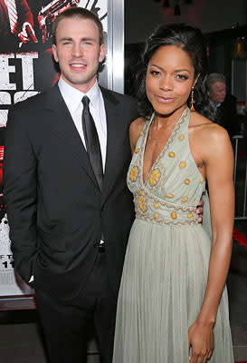 Chris Evans and Naomie Harris at the Los Angeles premiere of Fox Searchlight Pictures' Street Kings