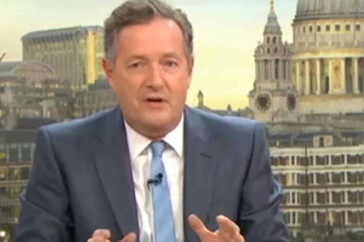 Praise: Piers Morgan on Good Morning Britain: ITV