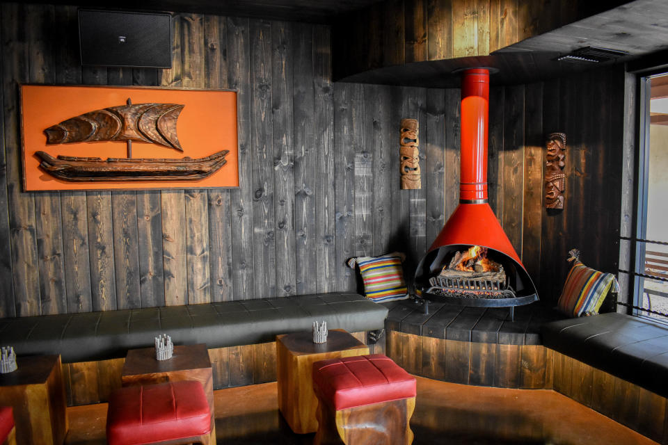 Inside the new Drunk Munk, tiki bar and restaurant in Scottsdale.