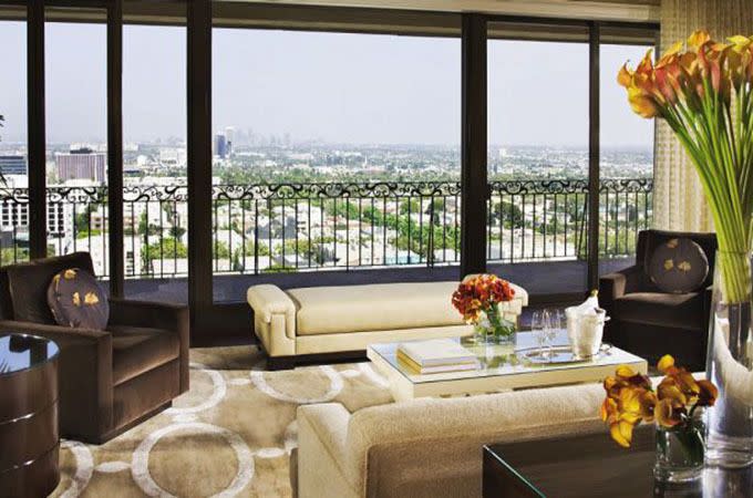 The Penthouse Suite at the Beverly Wilshire. Photo: Beverly Wilshire