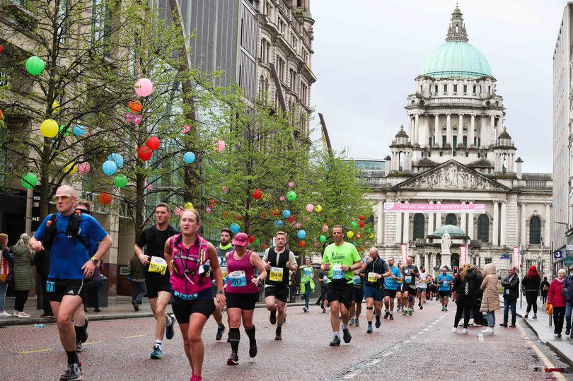 Belfast City Marathon 2023 -Credit:Press Eye