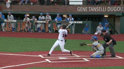 No. 8 Oregon State secures spot in Pac-12 Tournament after shutout of UCLA