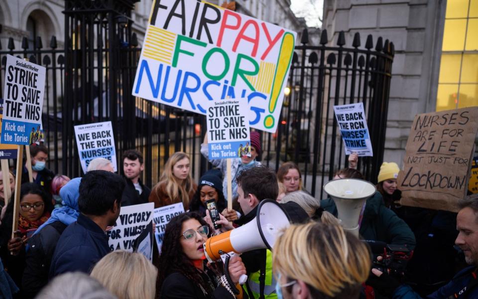 Nurses strikes - Leon Neal/Getty Images