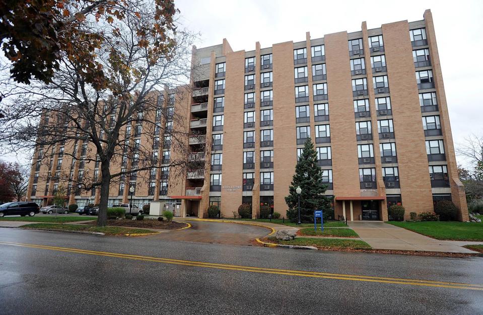 The Joseph A. Schmid Towers building at 606 Holland Street is shown on Oct. 30, 2012. 