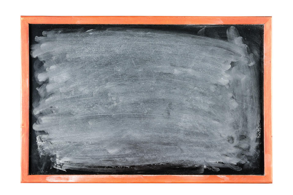 Painting on a Chalkboard