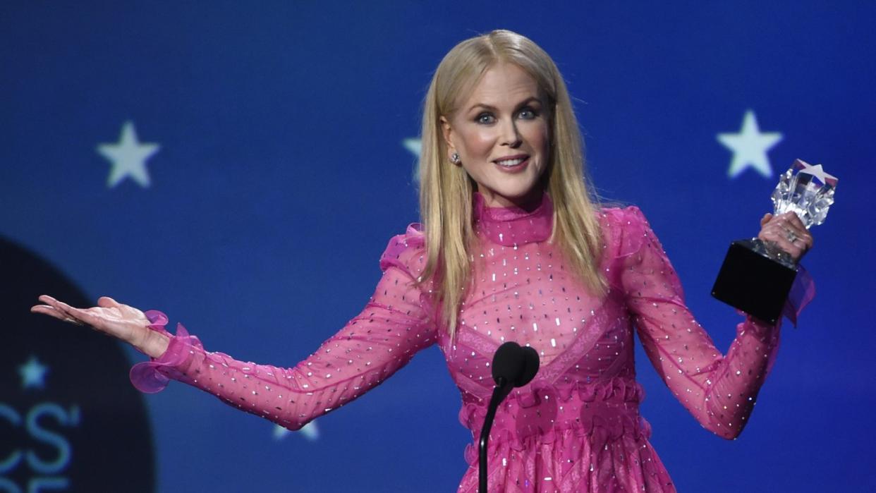 Nicole Kidman kann sich über ein lautes «Happy Birthday» freuen. Foto: Chris Pizzello, Invision/AP