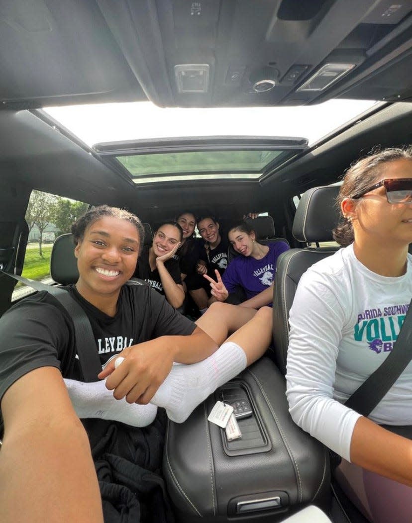 With its campus shut down and arena unavailable, the Florida SouthWestern volleyball team hit five cities in two weeks to live, practice and play as the area coped with Hurricane Ian and its after effects.