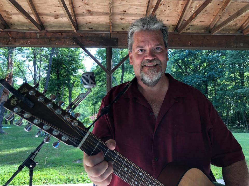 Ambridge singer-songwriter James Tobin is one of the valley's busiest musicians.