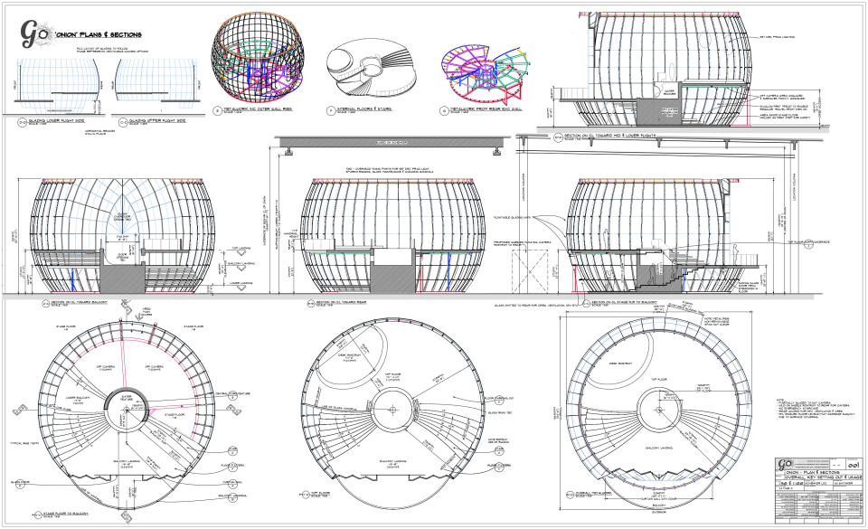 Rick Heinrich’s concept art for the Glass Onion