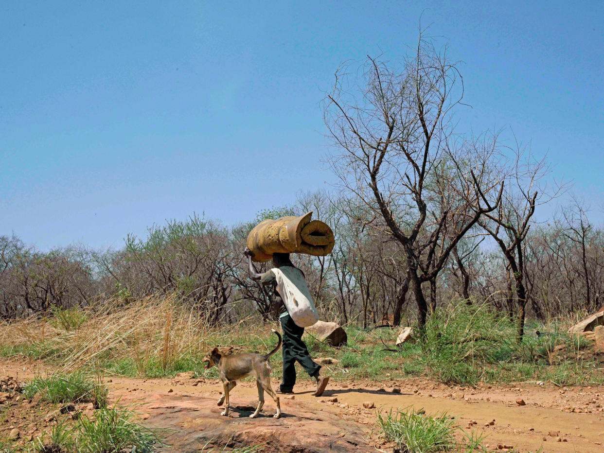 In South Sudan, close to one in five of the population has been displaced by the drought: AFP