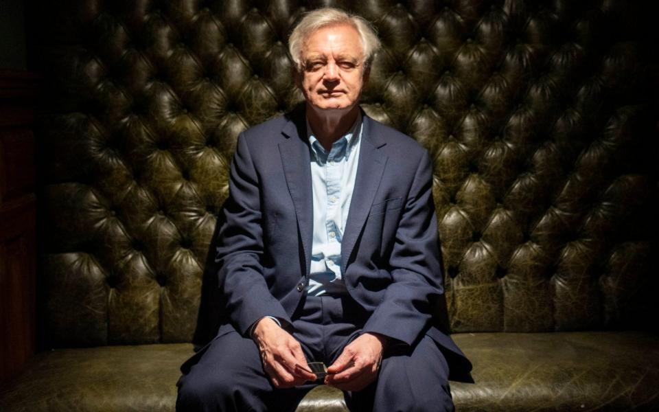 David Davis said the amendment would be 'crippling' for Huawei if it is passed - Paul Grover