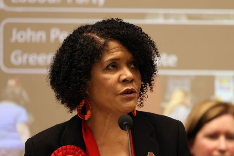 Chi Onwurah winning the Newcastle Central and West seat in the 2024 general election