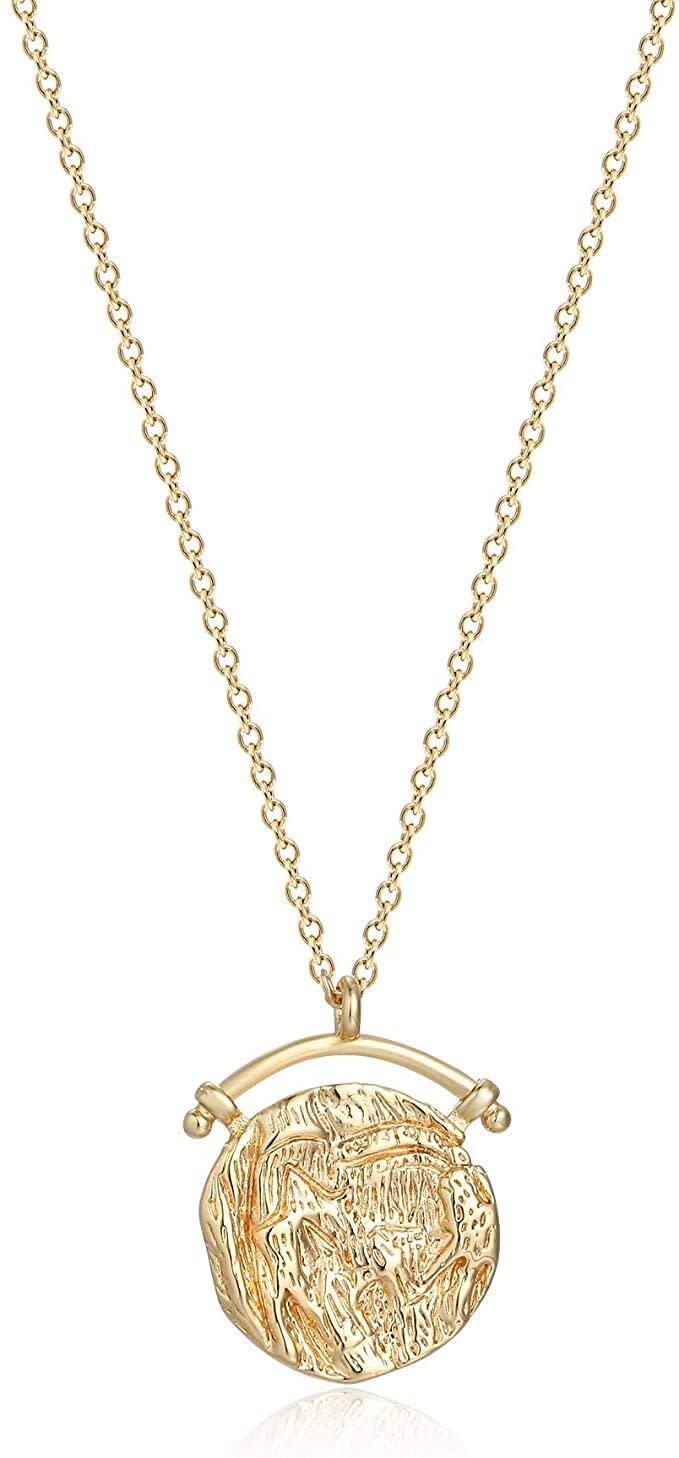 amazon gold coin necklace