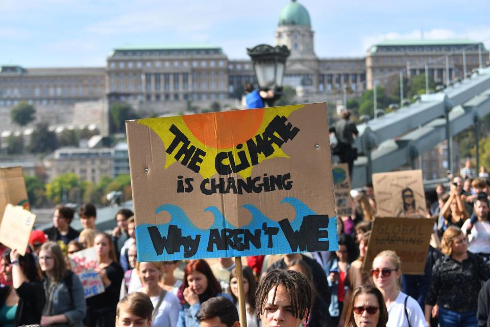 hungary climate change strike global week