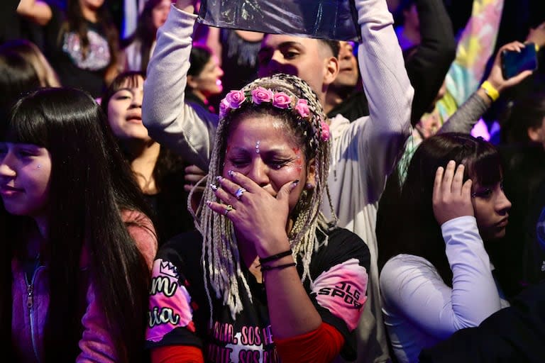 Una fan de Furia rompió en llanto tras la eliminación de la jugadora de Gran Hermano