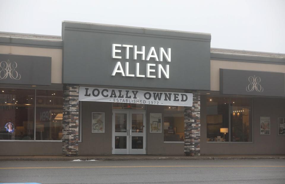 Ethan Allen is scheduled to open in April in Pittsford Square on Monroe Avenue.