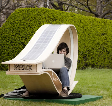 Soft Rocker Solar Lounger 2