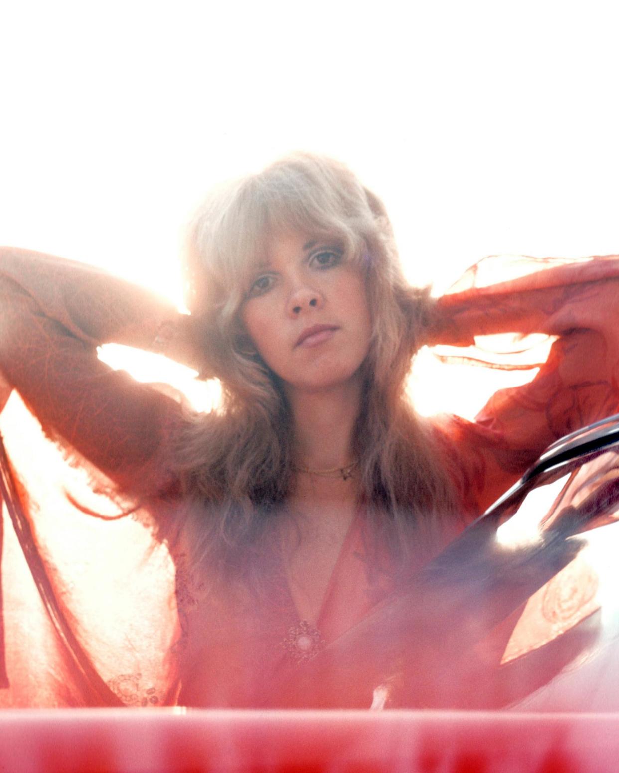 <span>Lady in red … Stevie Nicks.</span><span>Photograph: Fin Costello/Redferns</span>