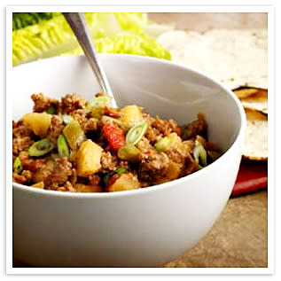 Apple Turkey Picadillo