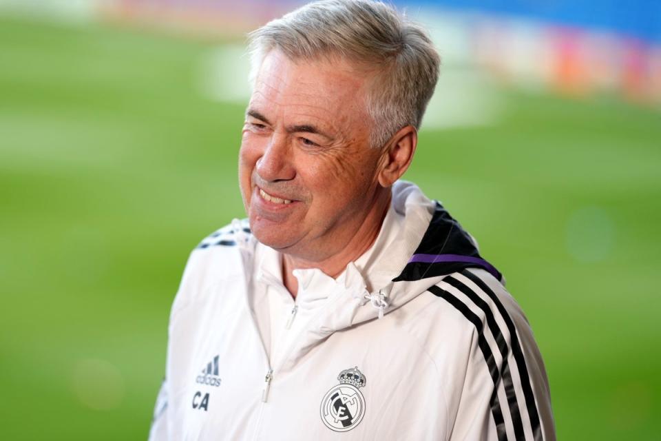 Carlo Ancelotti may not have been Real Madrid’s first choice but his appointment has worked out well (PA Wire)