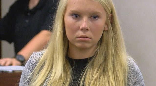 Brooke Skylar Richardson has pleaded not guilty. Photo: AP