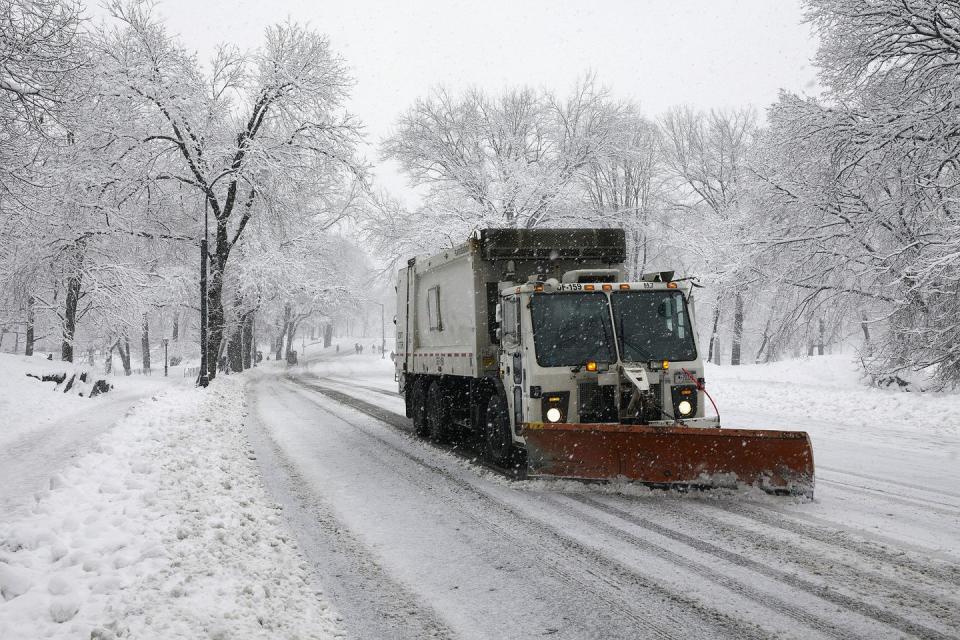 The snowplow was invented in 1862.