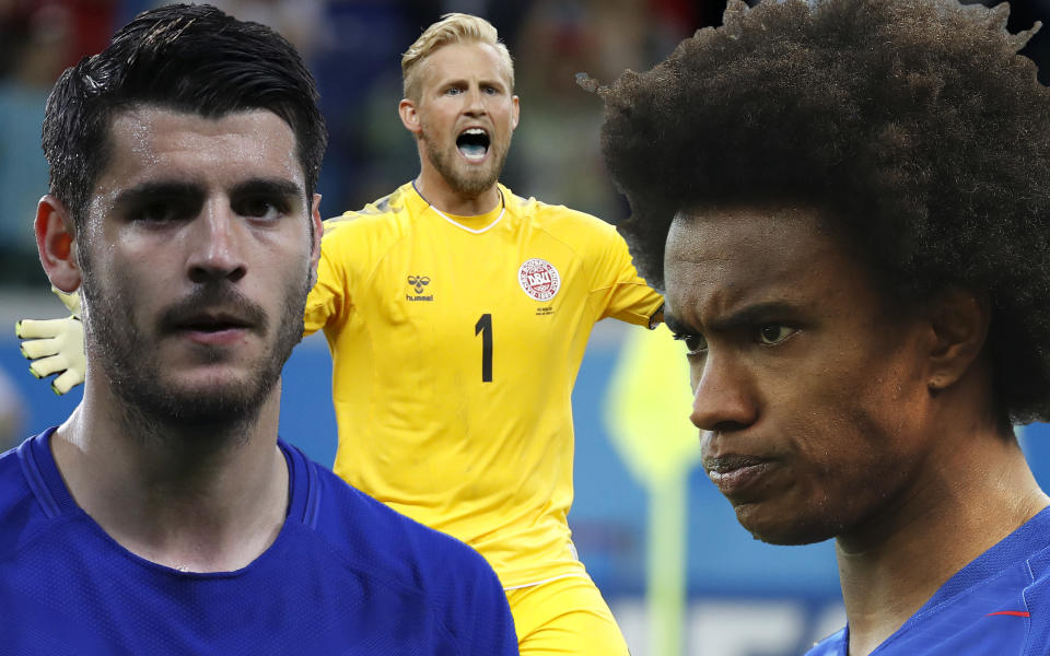 Schmeichel , Willian and Morata – all coming to or leaving Chelsea?