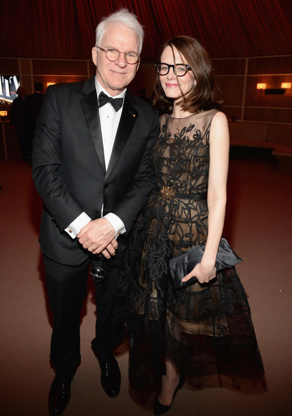 Steve Martin and Anne Stringfield