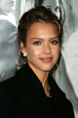 Jessica Alba at the LA premiere of 20th Century Fox's Walk the Line