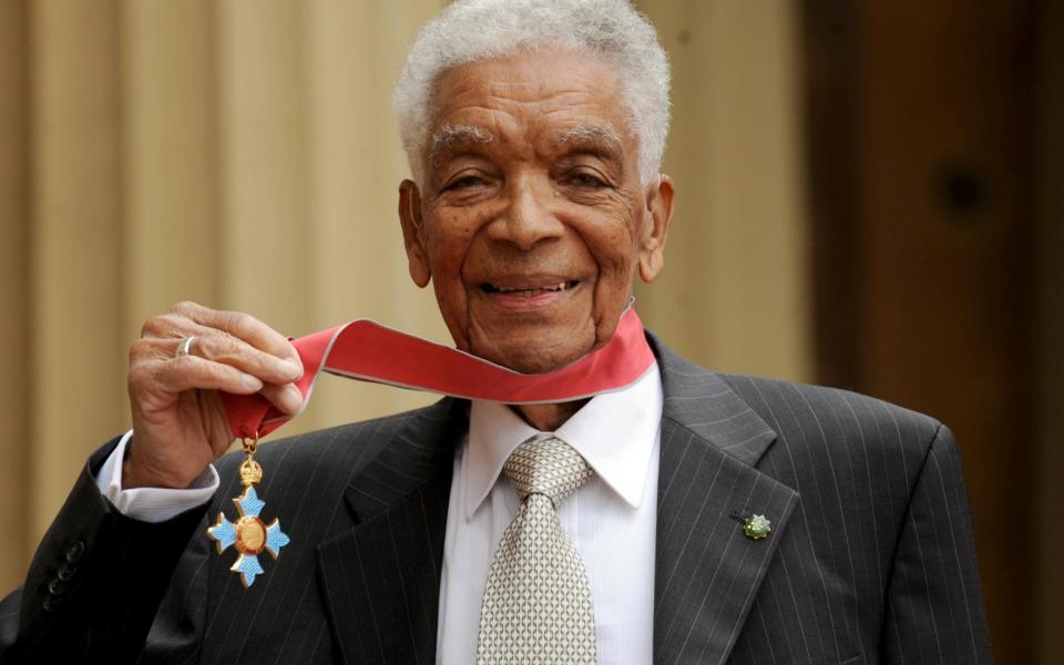 Earl Cameron was made a CBE in 2009 - PA