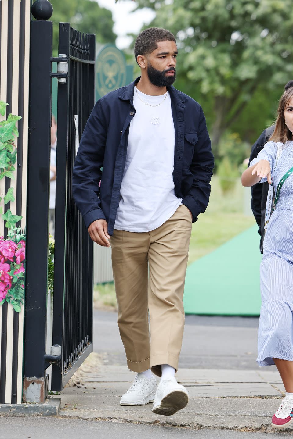 celebrity sightings at wimbledon 2024 day 1