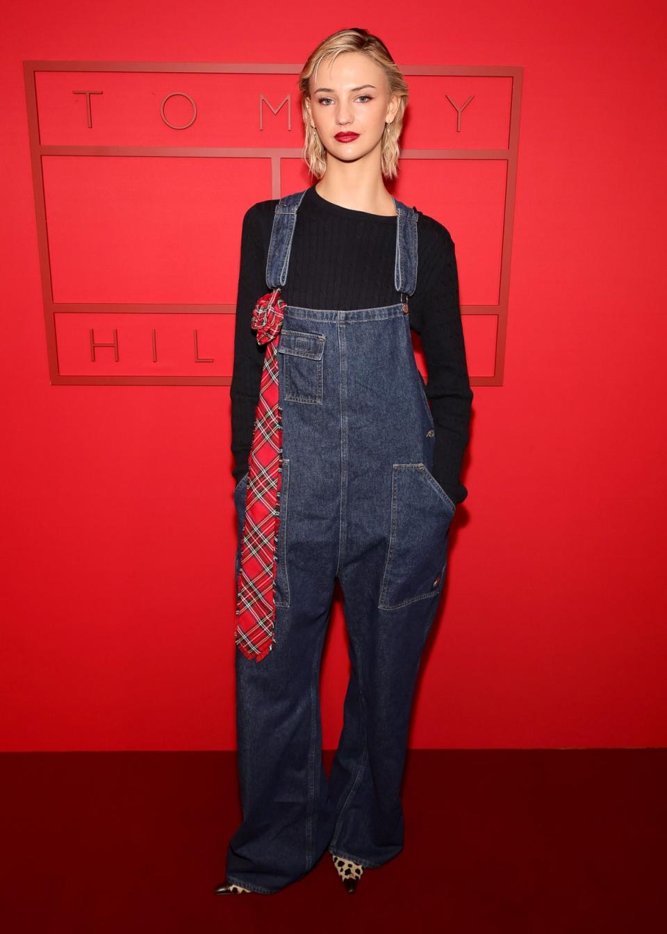 Mia Regan at Tommy Hilfiger (Getty Images)