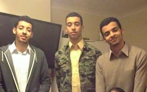 The Abedi brothers at home in Manchester  - Credit: Josie Ensor for The Telegraph