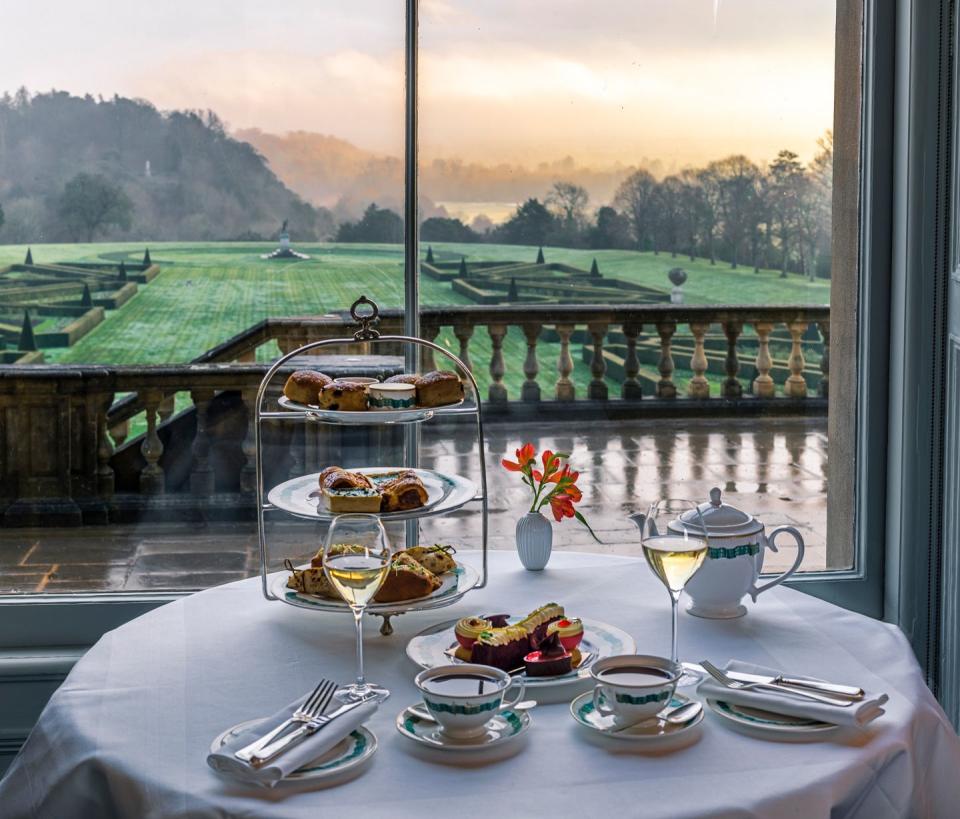 15) Take a Platinum-Themed Tea at Cliveden House