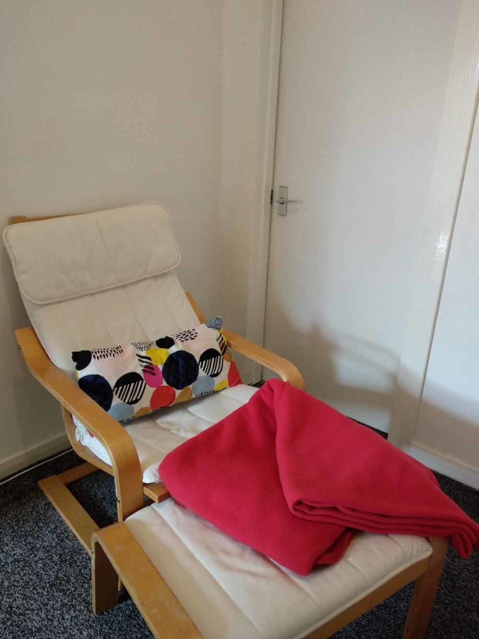 Eva found this IKEA chair, usually costing £100, for free. (Collect/PA Real Life)
