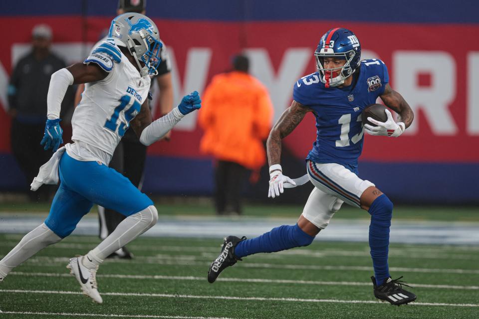 Giants PFF grades Best and worst performers from win vs. Lions Yahoo