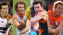 Giants Lachie Plowman, Liam Sumner, Jed Lamb and Andrew Phillips, along with pick no.8, all went to the Blues in exchange for draft picks 28, 77 and 95 this year and the 2016 first-round pick that Carlton received from Geelong for Lachie Henderson.