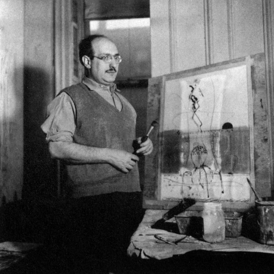 Rothko, pictured c1944-5, took his own life in 1970 - Hulton Archive