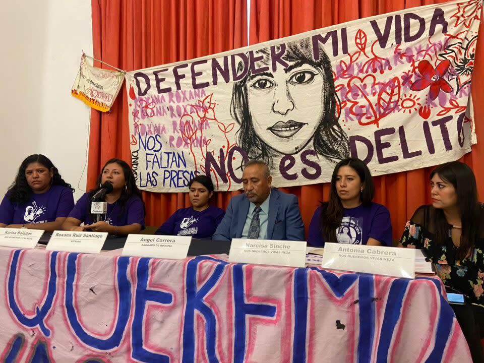 “Alzo la voz por las que no pudieron defenderse”: Roxana Ruiz apelará su sentencia y buscará absolución. Foto: Sharenii Guzmán