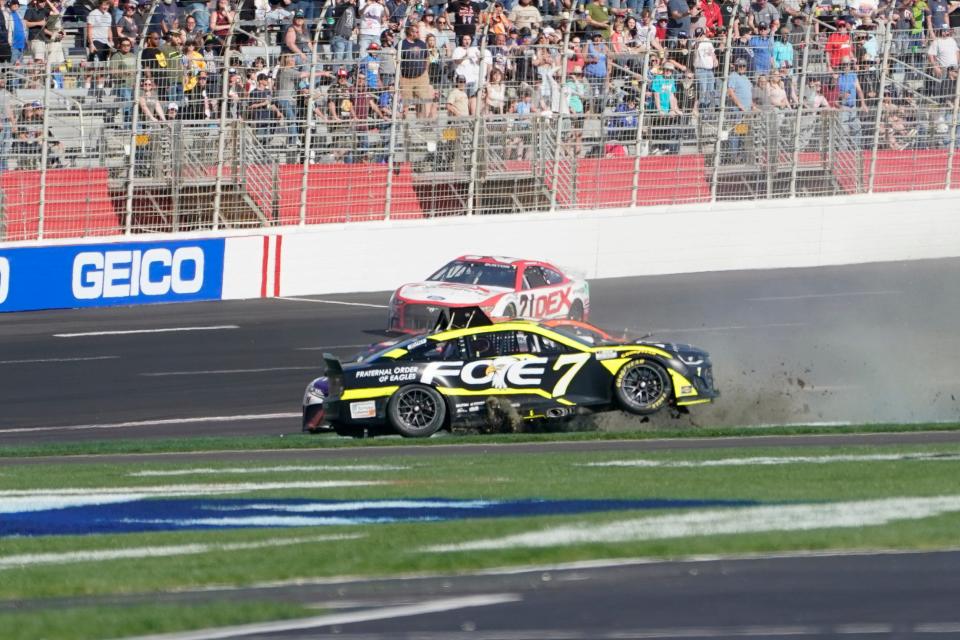 Corey LaJoie was looking like a potential first-time winner at Atlanta this summer, but he was shoved into the wall instead of Victory Lane.