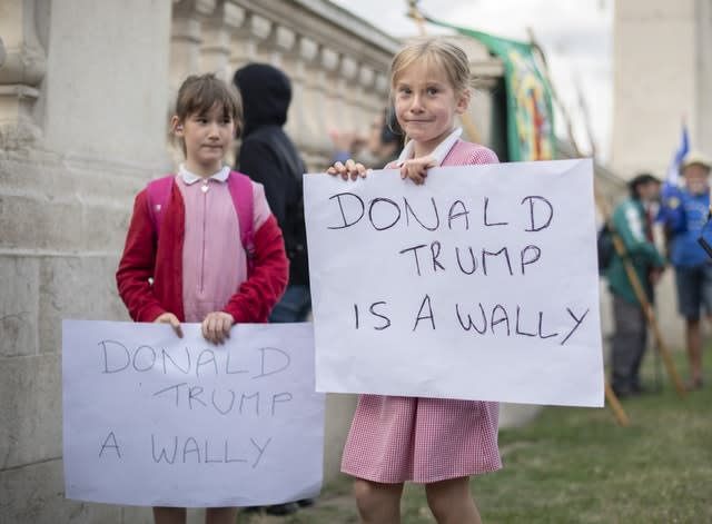 President Trump state visit to UK – Day One