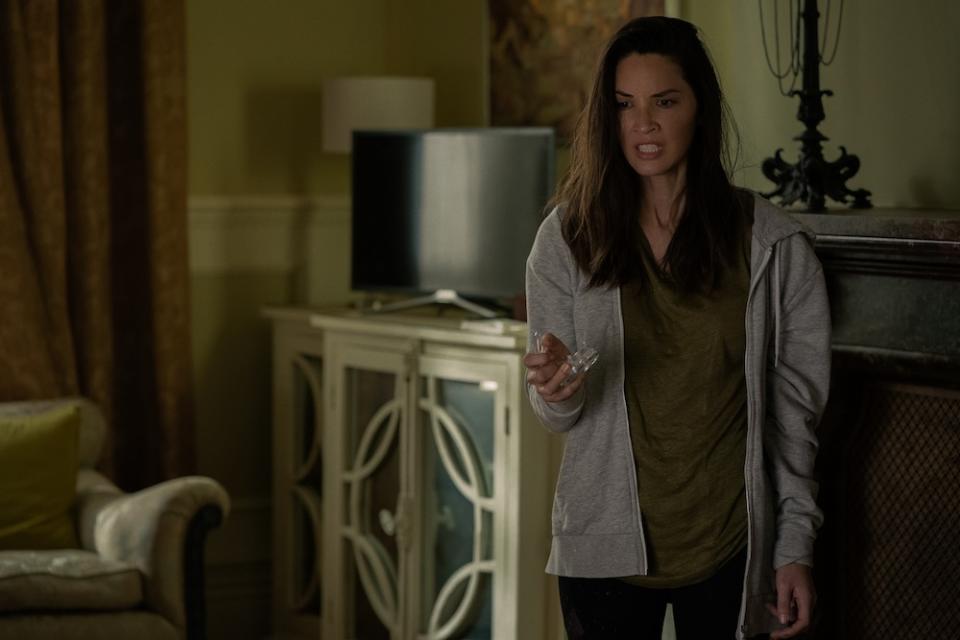 Olivia Munn plays Monica Reed on The Rook. (PHOTO: HBO)