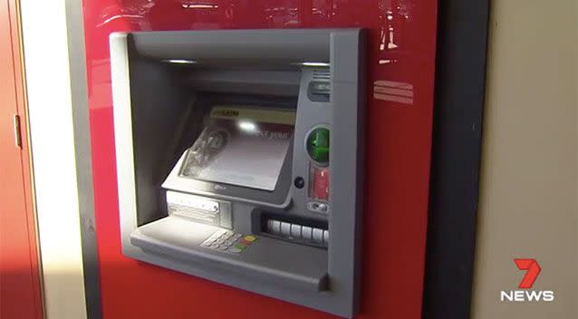 Seven ATMs have been targeted in Brisbane in recent months. Source: 7 News