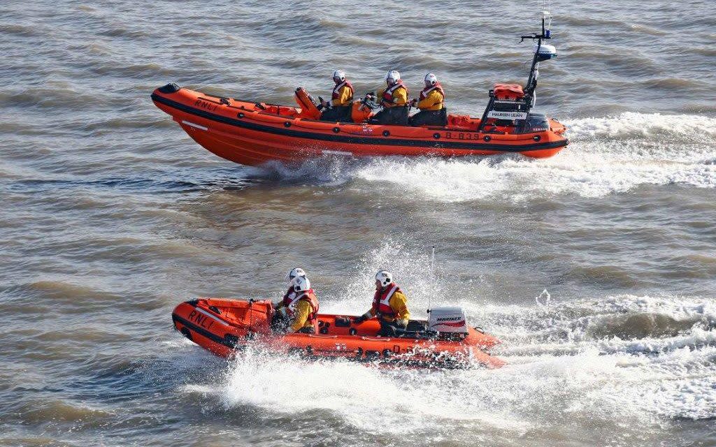 Hundreds of volunteers joined the RNLI in the search for the two women - Nicholas Leach/RNLI
