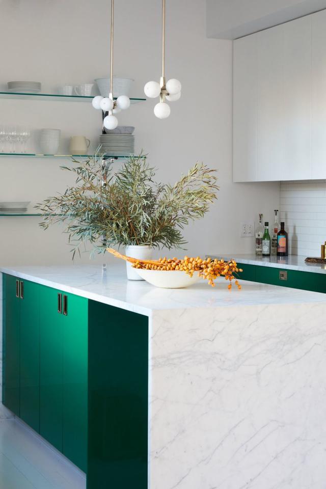 11 Green Kitchens Where Emerald Shines and Sage Is All the Rage - The Study