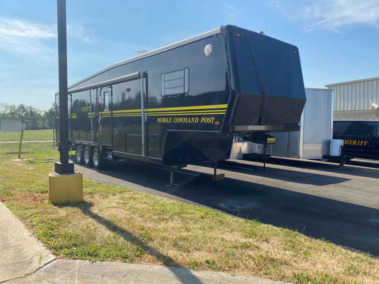 The Stark County Sheriff's Office is looking to sell its mobile command center. "We've got a lot of use out of it in 20-plus years," sheriff's Maj. C.J. Stantz said.